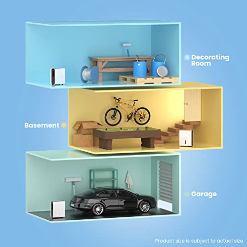 Comfee Luftentfeuchter 30L/24h,Raumgröße ca.180m³(80m²),Intelligenter Entfeuchtermodus,Smart Dehumidifier für Wohnung,Bad & Keller, 24H Timer,Wassertank 3L,MDDP-30DEN7 – Bild 7