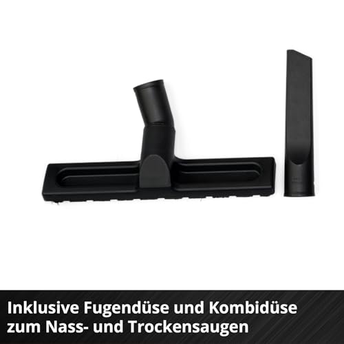 Einhell Nass-Trockensauger TC-VC 1825 A (1.250 Watt, 180 mbar Saugleistung, Automatiksteckdose, 25 L Auffangbehälter, Tragegriff, inkl. Düsen, Filter und Schmutzfangsack) – Bild 5