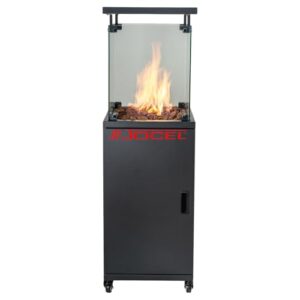 Jocel JAT014108 Terrassenheizer Leistung 5000-13000W, G30 Butan und G31 Propangas