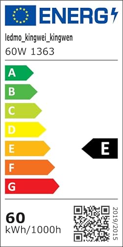 ledmo 4 Pack 60W LED Wandleuchte Aussen/Innen 5000 Lumen Modern Wandlampe Außen Warmweiß 3000K Außenwandleuchte mit 360° Schwenkbar LED Panel Außenlampe Wasserdicht IP65 für Terrasse Eingang Garten – Bild 9