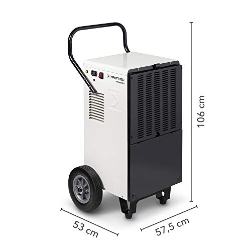 TROTEC Luftentfeuchter TTK 380 ECO – Leistung 80 L/Tag – Fläche 400 m² / 1000 m³ – Bautrockner – für große Räume – Bild 3