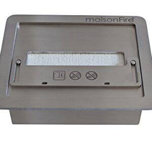maisonFire - Kohlebecken 2 lt Quadrat