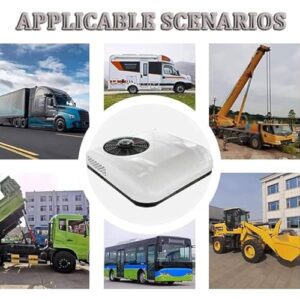 Alternative view of Wohnmobil-Dachklimaanlage mit Kühlfunktion, Parken DC-Klimaanlage für LKW, Wohnmobilanhänger, energiesparender elektrischer Scroll-Kompressor