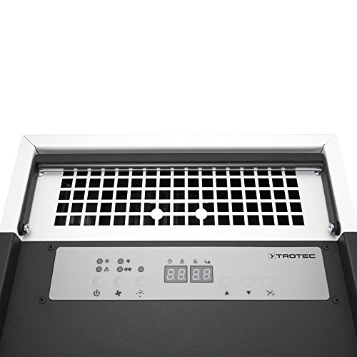 TROTEC Gewerbe Luftentfeuchter TTK 105 S mit Betriebsstundenzähler Bautrockner, Trocknung für Raumgröße bis 45 m² und 112,5 m³ Entfeuchtungsleistung 30 l pro Tag 5,2 l Tankvolumen Luftfilter – Bild 6