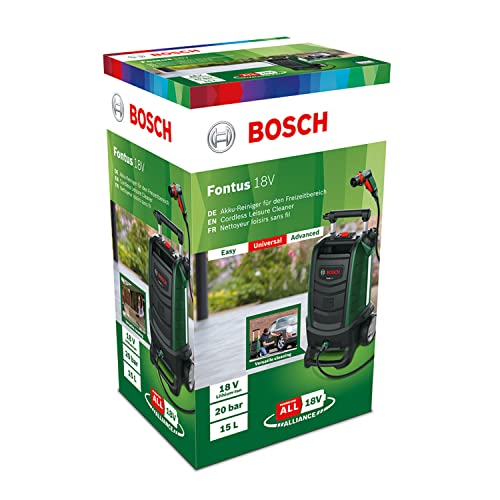 Bosch Akku Outdoor Reiniger Fontus 18V (1 Akku, 18-Volt-System, im Karton) – Bild 9