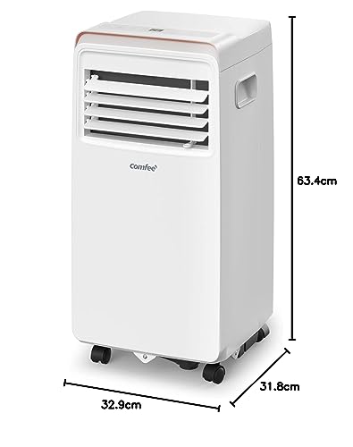 Comfee Mobiles Klimagerät Mobile 8000 Pro, 8000 BTU 2,3kW, Kühlen&Ventilieren&Entfeuchten, Raumgröße bis 78m³(29㎡), APP-Steuerung/Alexa/Google Home/IFTTT, Mobile Klimaanlage mit Abluftschlauch – Bild 10