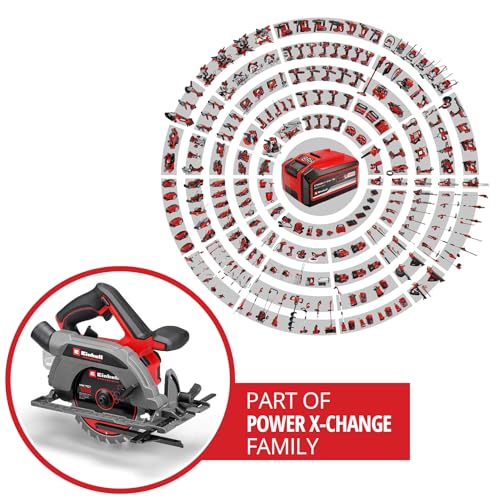 Einhell Professional Akku-Handkreissäge TP-CS 18/165 Li BL - Solo Power X-Change (18 V, Brushless, Ø 165 mm Sägeblatt, werkzeuglose Schnittwinkeleinstellung, ohne Akku) – Bild 2