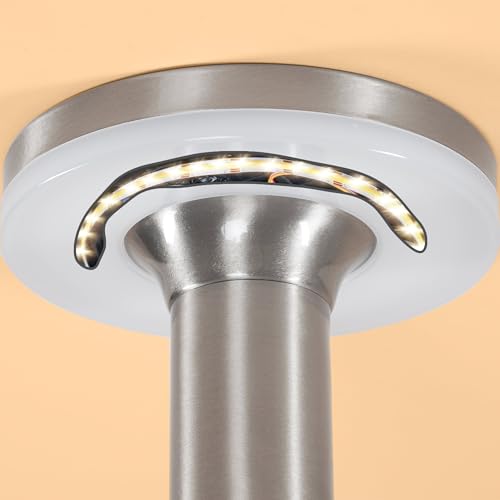 esotec Solar PIR Standleuchte Lena 45, Edelstahl Gehäuse, Li-Ion Akku, Bewegungsmelder, LED Gartendeko, Außenleuchte, Gartenbeleuchtung, Metall, silber, H=44,5cm, außen, wetterfest, winterfest, 102594 – Bild 7