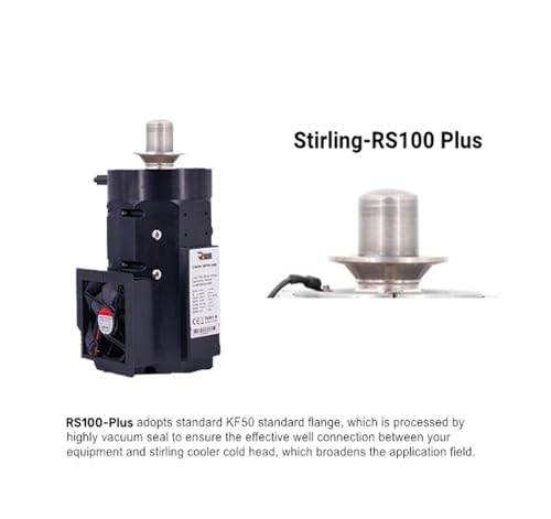 POOIQX RS100-Plus Freikolben-Stirlingmotor, 100 W Kühlung, ölfrei, ultraleise, vibrationsfrei, 30% Energieeinsparung, Kühlung for Medizin und Elektronik,Industrielle Kühlgeräte – Bild 4
