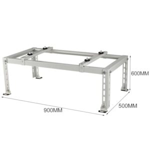 Alternative view of Robuste Halterung für Klimaanlagen, Bodenständer für Mini-Split-Geräte und Wärmepumpen, Bodenhalterung für HVAC-Systeme und Kompressoren