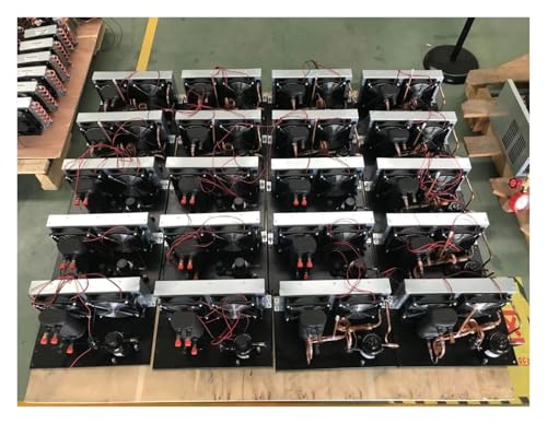 POOIQX Platten-Flüssigkeitskühler DV1920E-P, 24 V DC, 130 W Leistung, Kältemittel R134A, kompaktes und effizientes Kühlmodul,Industrielle Kühlgeräte – Bild 3