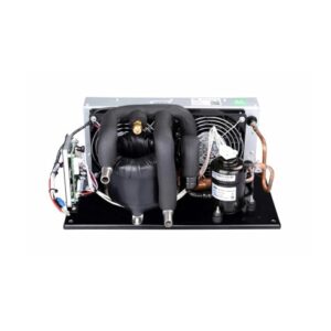 POOIQX Koaxialer Flüssigkeitskühler DV1930E-C, 48 V DC, 130 W Leistung, Kältemittel R134A, kompakt und effizient for Flüssigkeitskreislaufsysteme,Industrielle Kühlgeräte