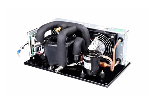 POOIQX Koaxialer Flüssigkeitskühler DV1930E-C, 48 V DC, 130 W Leistung, Kältemittel R134A, kompakt und effizient for Flüssigkeitskreislaufsysteme,Industrielle Kühlgeräte – Bild 2