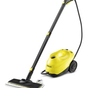Kärcher Dampfreiniger SC 3 EasyFix (Kurze Aufheizzeit: nur 30 Sekunden, Flächenleistung je Tankfüllung: ca. 75 m², Tank permanent befüllbar, Entkalkungskartusche, Parkposition, weiteres Zubehör)