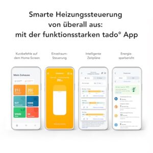 Alternative view of tado° Funk-Temperatursensor X, Zusatzprodukt für Smarte Heizkörperthermostate X, für optimale Heizkörpersteuerung, Energie und Kosten sparen, einfache DIY Installation