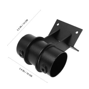 Alternative view of Artibetter 2 Stück Verstellbarer Sonnenschirmhalter aus Kohlenstoffstahl Stabiler Terrassen schirmständer Wetterfeste Schirmklemme für Geländer Passend für Schirmstangen