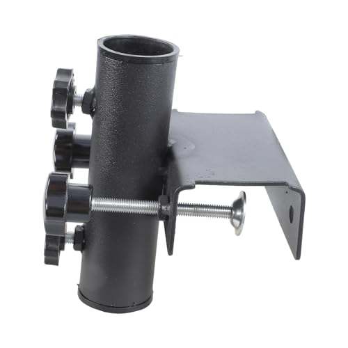 Verstellbarer Schirmständer aus Metall für Balkon - Tragbares Gartenzubehör Winddichter Sonnenschirmhalter für Terrassen und Terrassen Perfekter Schutz im Freien – Bild 8