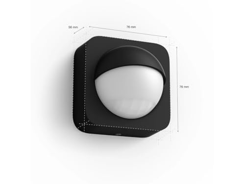 Philips Hue Outdoor Bundle – Kabelloser Bewegungssensor (IP54) Welcome Flutlicht 15 W (2300 lm) – Smarte Gartenbeleuchtung – Bild 5