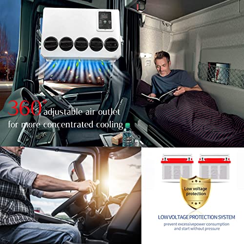 12 Volt DC RV Klimaanlage Split Unit - Energieeffizienter elektrischer AC für LKW und Camper – Bild 3