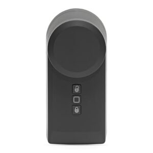 Homematic IP Smart Home Türschlossantrieb, anthrazit, elektronisches Türschloss, Smart Lock nachrüstbar ohne Umbau, Türöffner steuerbar per App, Alexa & Google Assistant, 160555A0