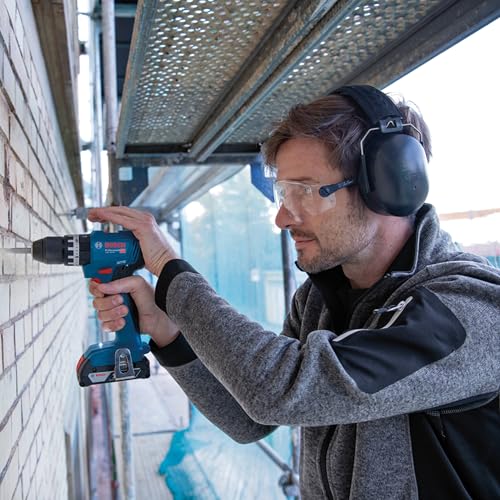 Bosch Professional 18V System Akku Schlagbohrschrauber GSB 18V-45 (Drehzahl 1.900 min⁻¹, inkl. 2x 2.0Ah Akku, GAL 18V-20, L-BOXX) – Bild 3