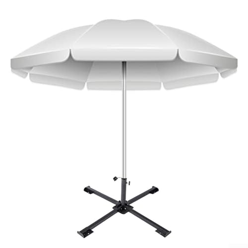 Tragbarer Schirmständer aus Metall, 14 x 44 x 14 cm, verstellbarer Ständer für Garten- und Strandschirme, ideal für Outdoor-Aktivitäten, leicht und stützend – Bild 5