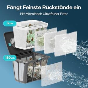 Alternative view of (2025 Upgrade) AIPER Scuba S1 Poolroboter Boden und Wand, Wasserlinienreinigung, 3μm Ultrafeiner Filter, 180 Min. Akkulaufzeit, 15900LPH Leistungsstarker Poolsauger mit APP, Für Eingelassene Pools