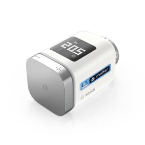 Bosch Smart Home Heizkörperthermostat II [ M], smartes Thermostat, Flexible Nutzung im Bosch Smart Home System oder herstellerübergreifend in Matter Systemen