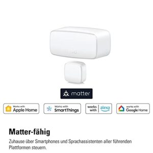 Alternative view of Eve Door & Window (Matter) 3er Set: Smarter Kontaktsensor für Tür & Fenster, Haussicherheit, aktiviert Geräte, Thread, für Alexa, Apple Home, Google Home, SmartThings, benötigt Thread Border Router