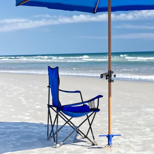 Verstellbarer Schirmständer aus Metall für Terrasse, Garten, Strand, Balkon, Pool – robuster Ständer für Outdoor-Regenschirme, perfekt für Innenhof und Picknick – Bild 2