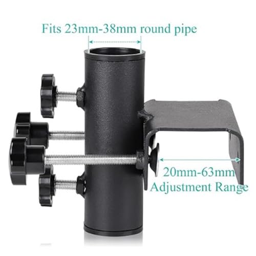 Verstellbarer Schirmständer aus Metall für Terrasse, Garten, Strand, Balkon, Pool – robuster Ständer für Outdoor-Regenschirme, perfekt für Innenhof und Picknick – Bild 6