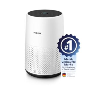 Alternative view of Philips Series 800 Luftreiniger – entfernt Pollen, Staub, Viren und Allergene* in Räumen mit bis zu 49 m², 3 Geschwindigkeitsstufen, Sleep-Modus (AC0820/10)