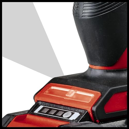 Einhell Akku-Bohrschrauber TE-CD 18/45 3X-Li 22 Power X-Change (18 V, 45 Nm, Winkelaufsatz, Exzenter Aufsatz, 22-tlg. Bitset, 2,0 Ah-Akku, Ladegerät E-Box) – Bild 8