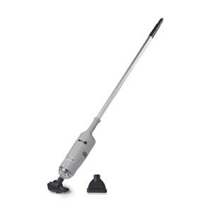 Intex 28620NP – Wiederaufladbarer Staubsauger für Pools und Spas, mit 239 cm langer Stange und zwei Saugköpfen, Kunststoff, Grau