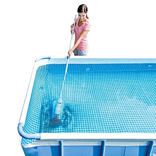 Intex 28620NP – Wiederaufladbarer Staubsauger für Pools und Spas, mit 239 cm langer Stange und zwei Saugköpfen, Kunststoff, Grau – Bild 9
