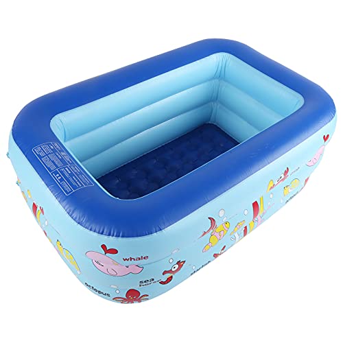 Bonbela Aufblasbarer Kinderpool, Oberirdischer Kiddie-Lounge-Pool für