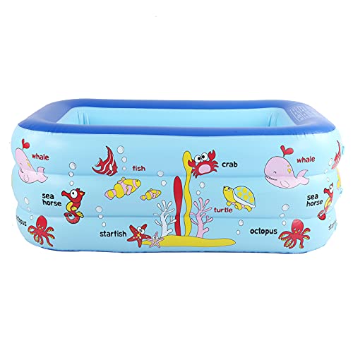 Bonbela Aufblasbarer Kinderpool, Oberirdischer Kiddie-Lounge-Pool für – Bild 5