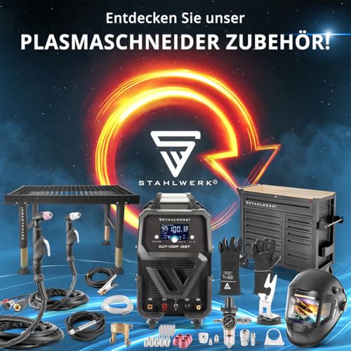 STAHLWERK Plasmaschneider CUT 50 ST IGBT - Plasmaschneidgerät mit 50 A, bis 14 mm Schneidleistung, für lackierte Bleche & Flugrost geeignet, mit HF-Zündung & Überhitzungsschutz – Bild 11