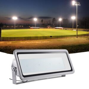 Sararoom 1000W LED Strahler 100000LM Fluter Flutlicht Außenstrahler - 6500K Kaltweiß Superhell Scheinwerfer Wandleuchte, IP65 Wasserfest Innen- und Außenbeleuchtung für Garten Hof Garage Hotel Rasen