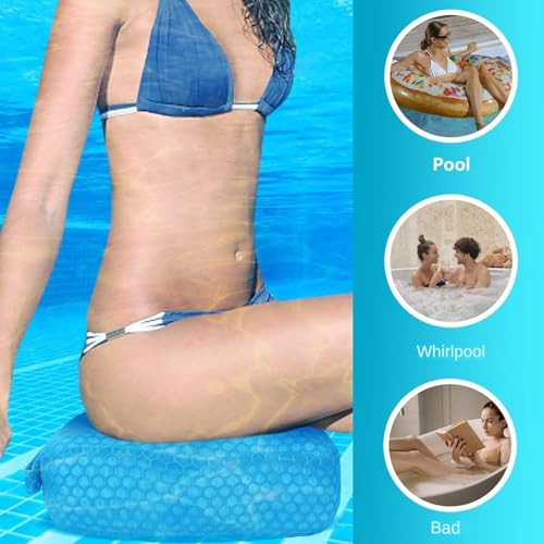 Hot Tub Sitze Für Erwachsene - Hot Tub Sitz Für Spa,rutschfeste 3D-Luftnetz-Auflage Ohne Auftrieb Für Garten Entspannung Outdoor Camping Ausflüge – Bild 8