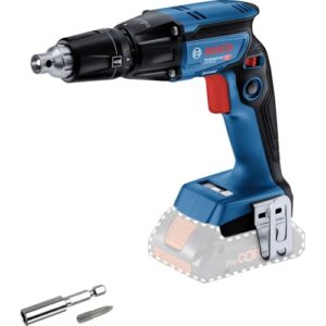 Bosch Professional 18V System Akku Trockenbauschrauber GTB 18V-45 (inkl. 1x Schraubendrehereinsatz, 1x Gürtelclip, 1x Bithalter, ohne Akku/ Ladegerät)
