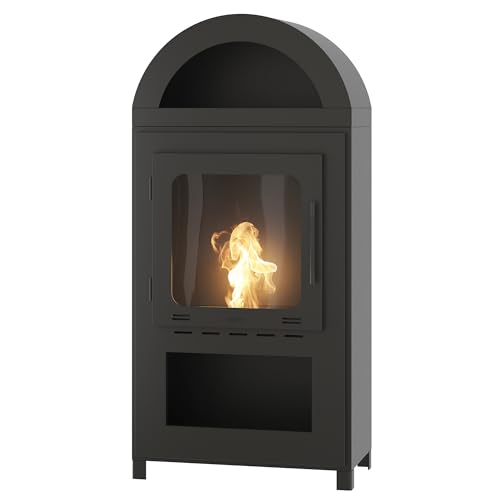 OutInFire Bioethanol-Kamin für den Boden, Bioethanol, tragbarer Bioethanol-Kamin, Incoza-2 cm, 125 x 60 cm