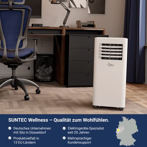 SUNTEC Mobiles Klimagerät Comfort 9.0 Eco R290 – Klimaanlage mobil und leise mit Abluftschlauch – Kühler & Entfeuchter für Räume bis 34 qm – Mobile Kühlung für Wohnung & Büro – 9.000 BTU | 2600 Watt – Bild 5
