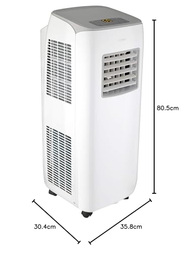 GREE mobile Klimaanlage PURITY, Kälteleistung 2,1 KW / 7000 BTU, 3-in-1 zum Kühlen, Entfeuchten und Ventilieren, Kältemittel R290, inkl. Abluftschlauch, Fernbedienung, Energie Klasse A – Bild 5