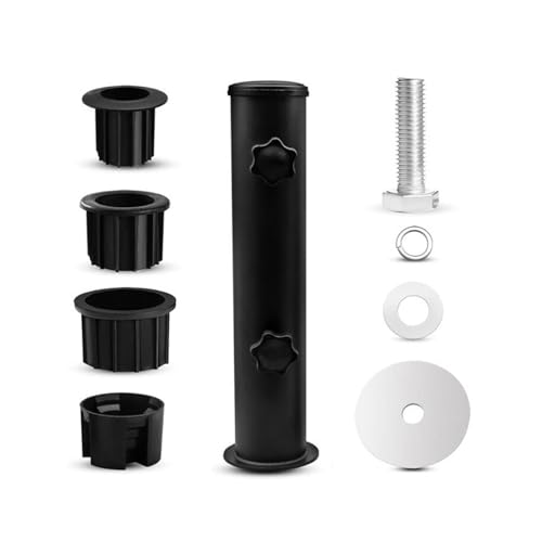 Quadratischer Stahl Sonnenschirm Regenschirm Halterungs Klemmen Basisständer Langlebig Und Stabil Für Außenterrassen Garten Picknicktisch Dock Pontons Halterungs Klemmen Docks Restaurant Camping – Bild 5