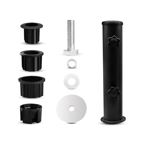 Quadratischer Stahl Sonnenschirm Regenschirm Halterungs Klemmen Basisständer Langlebig Und Stabil Für Außenterrassen Garten Picknicktisch Dock Pontons Halterungs Klemmen Docks Restaurant Camping – Bild 8