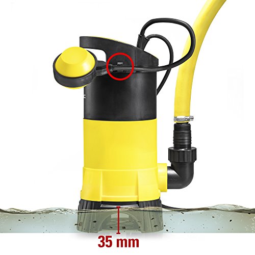 TROTEC Schmutzwasser-Tauchpumpe TWP 7025 E Gartenpumpe mit 750 Watt Leistung zum Pumpen von bis zu 13.000 Litern pro Stunde, Maximale Förderhöhe: 9 m – Bild 2