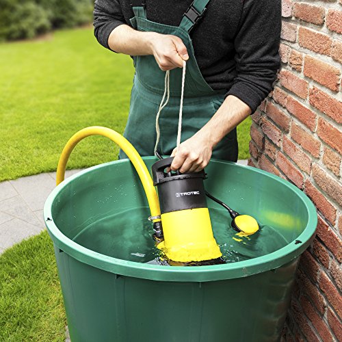 TROTEC Schmutzwasser-Tauchpumpe TWP 7025 E Gartenpumpe mit 750 Watt Leistung zum Pumpen von bis zu 13.000 Litern pro Stunde, Maximale Förderhöhe: 9 m – Bild 7