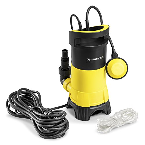 TROTEC Schmutzwasser-Tauchpumpe TWP 7025 E Gartenpumpe mit 750 Watt Leistung zum Pumpen von bis zu 13.000 Litern pro Stunde, Maximale Förderhöhe: 9 m – Bild 8