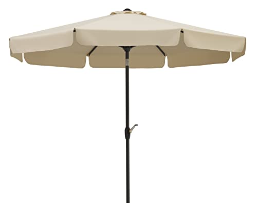 Schneider Sonnenschirm Orlando, natur, 270 cm rund, 783-02, Gestell Alu/Stahl, Bespannung Polyester, 5.7 kg – Bild 3